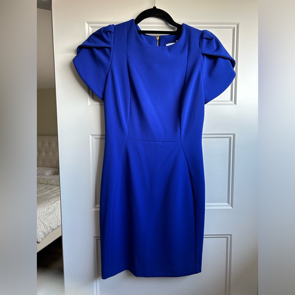 Calvin Klein Royal Blue Mini Dress